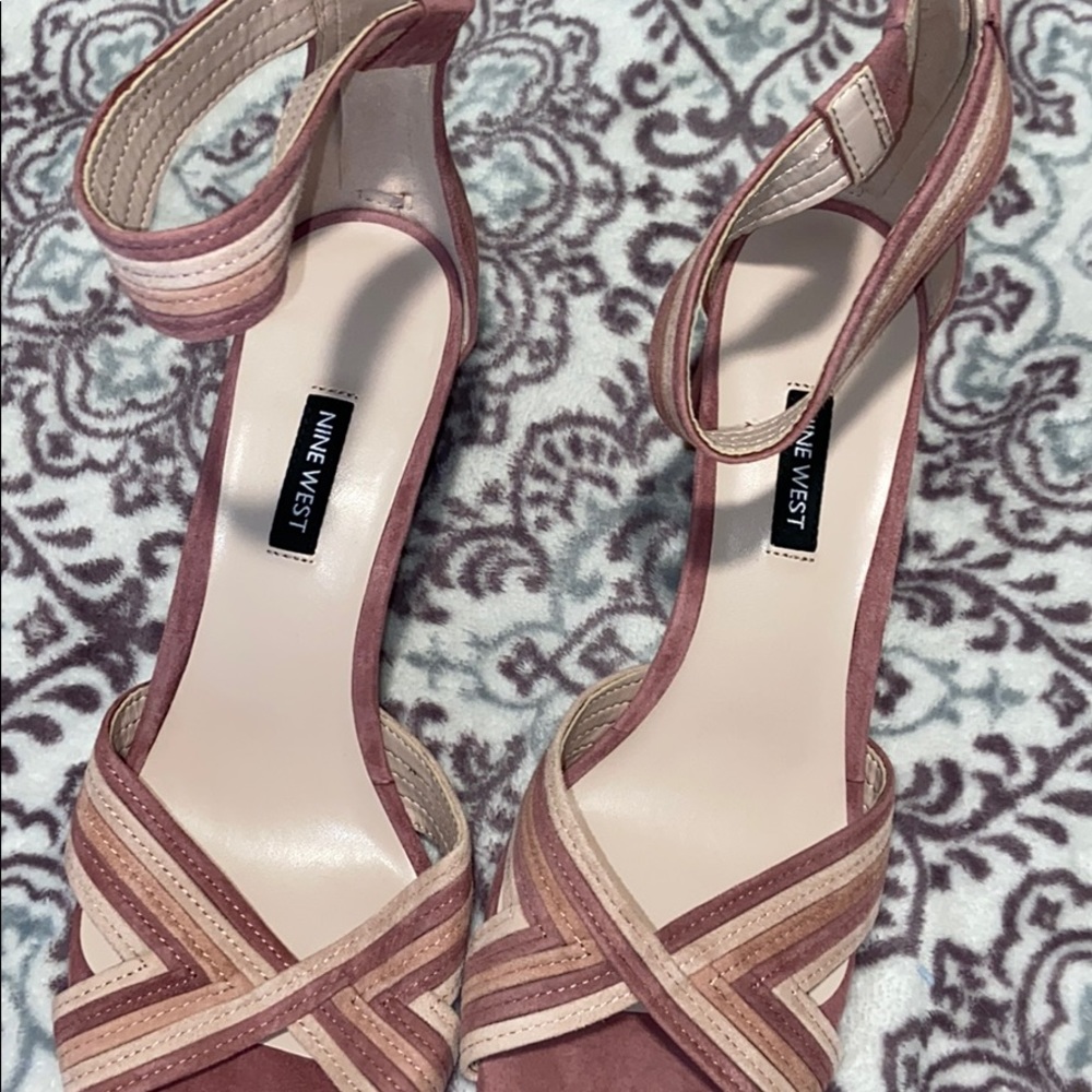 Pink heels